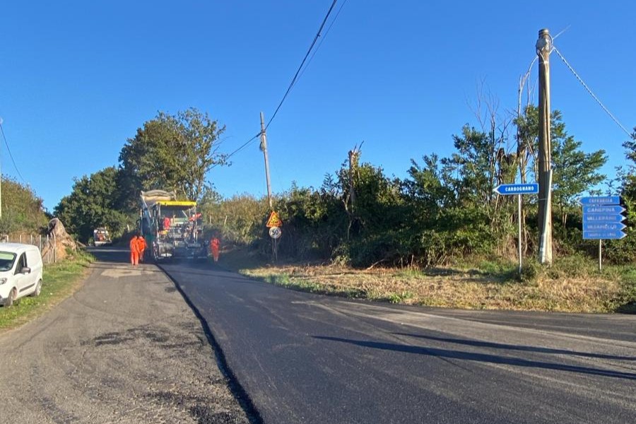 - iniziati i lavori di riqualificazione della S.P. 68 Capannelle nel comune di Carbognano
