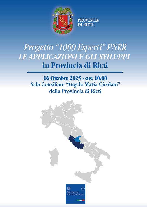 - Programma evento "1000 Esperti" PNRR