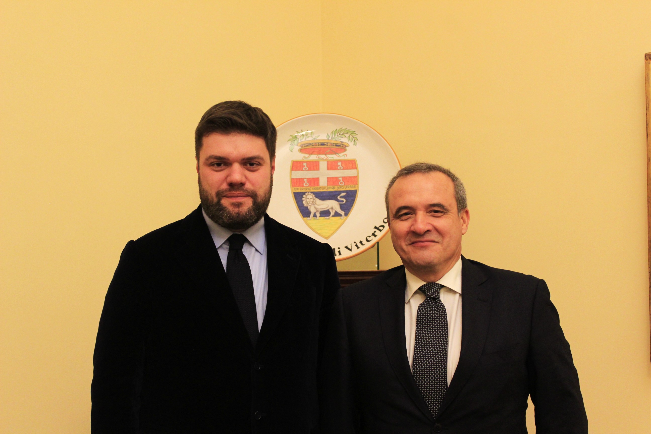 - Il Presidente Romoli riceve la visita del nuovo Questore di Viterbo Dott. Fausto Vinci    