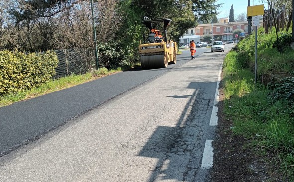 - Il Presidente Alessandro Romoli: “Solo nell’ultima settimana abbiamo aperto cinque nuovi cantieri sulle strade della Tuscia, il nostro è un impegno continuo” 